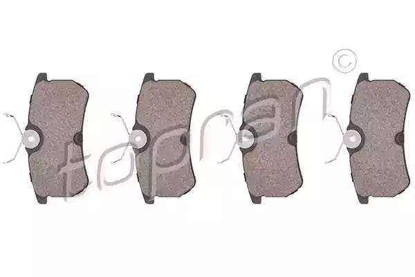 Колодки тормозные дисковые 301420 HANS PRIES