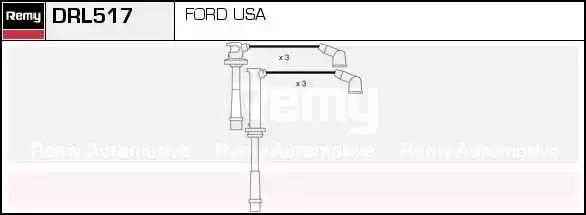 Ккомплект проводов зажигания DRL517 DELCO REMY