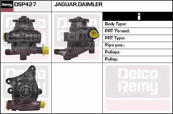 Гидравлический насос, рулевое управление DSP427 DELCO REMY