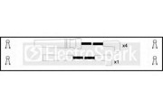 Ккомплект проводов зажигания OEK063 STANDARD