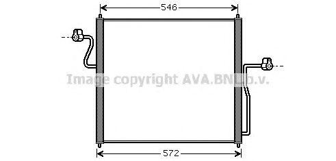 Конденсатор, кондиционер FD5358 AVA
