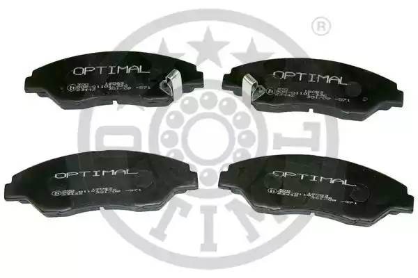Комплект тормозных колодок, диско 12083 OPTIMAL