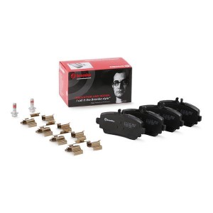 Комплект тормозных колодок, диско P50035 BREMBO