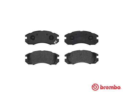 Комплект тормозных колодок, диско P78004 BREMBO