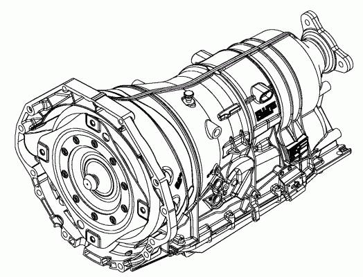 Автоматическая коробка передач 1068.042.072 ZF