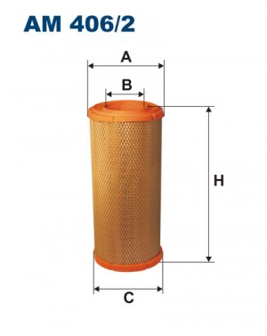 Фильтр воздушный AM406/2 FILTRON