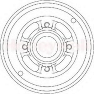 Тормозной барабан 329224B BENDIX JURID