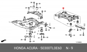 Деталь 50300TL0E60 HONDA