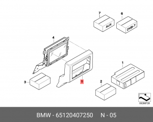 Деталь 65 12 0 407 250 BMW