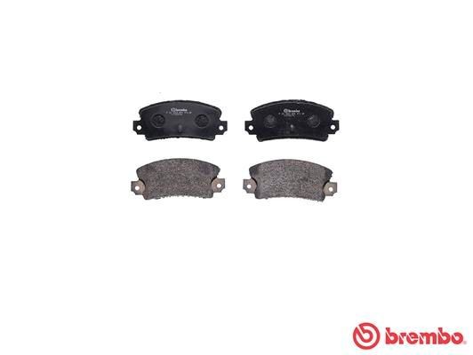 Комплект тормозных колодок, диско P 23 008 BREMBO