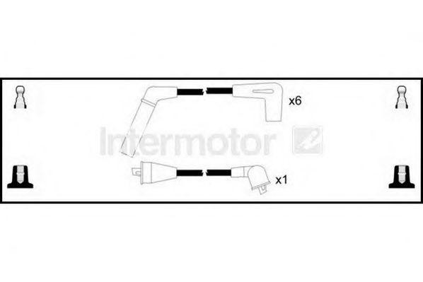 Ккомплект проводов зажигания 73896 STANDARD