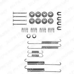 Комплектующие, тормозная колодка LY1271 DELPHI