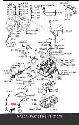 Деталь FW0121548 MAZDA