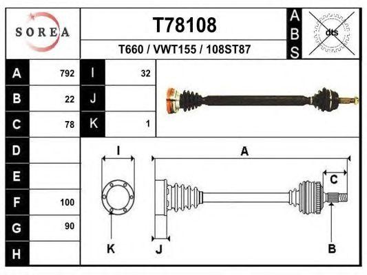 Деталь T78108 EAI