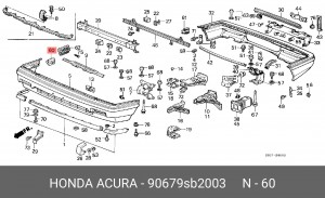 Деталь 90679SB2003 HONDA
