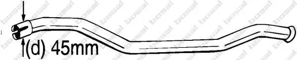 Выпускной трубопровод 889-169 BOSAL