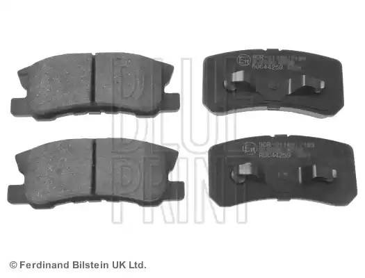 Комплект тормозных колодок, диско ADC44259 BLUE PRINT