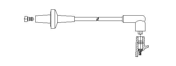 Провод зажигания 68440 BREMI