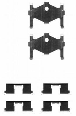 Комплектующие, колодки дискового тормоза MBA1185 MINTEX