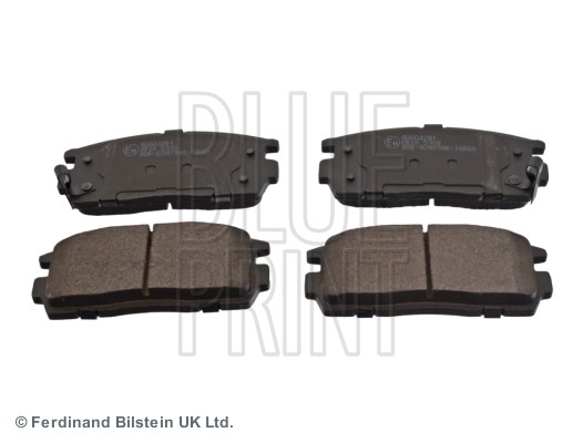 Комплект тормозных колодок, диско ADG04281 BLUE PRINT