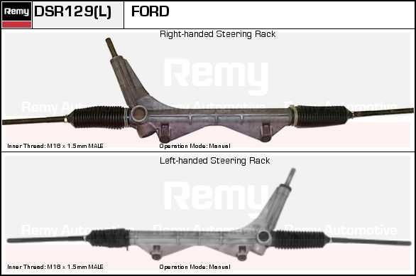 Рулевой механизм DSR1385L DELCO REMY