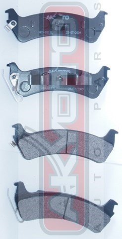 Колодки тормозные дисковые AKD-0111 AKYOTO