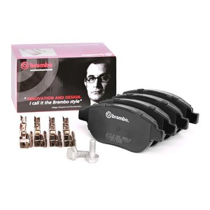 Комплект тормозных колодок, диско P 61 068 BREMBO
