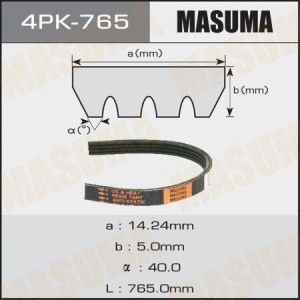 Ремень приводной 4PK-765 MASUMA