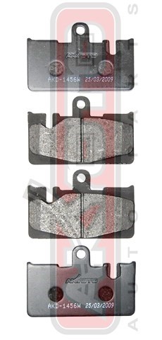 Колодки тормозные дисковые AKD-1456 AKYOTO