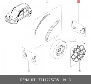 Деталь 7711225735 RENAULT