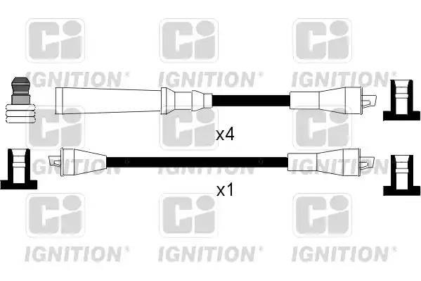 Ккомплект проводов зажигания XC265 QUINTON HAZELL