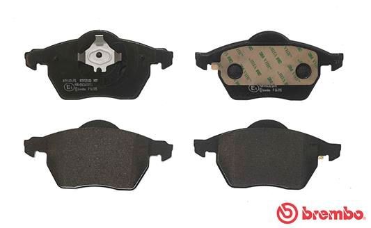 Комплект тормозных колодок, диско P86015 BREMBO