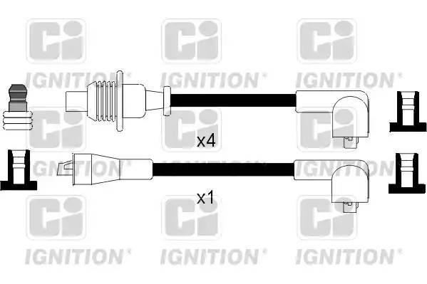 Ккомплект проводов зажигания XC954 QUINTON HAZELL