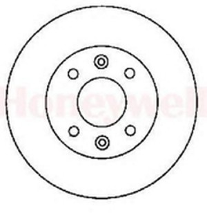 Тормозной диск 561081B BENDIX JURID