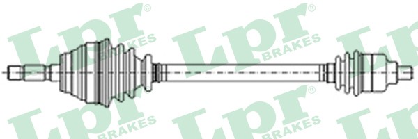 Приводной вал DS21056 LPR