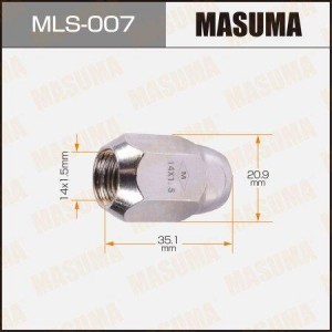 Гайка крепления колеса MLS-007 MASUMA