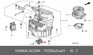 Деталь 79330S3VA01 HONDA