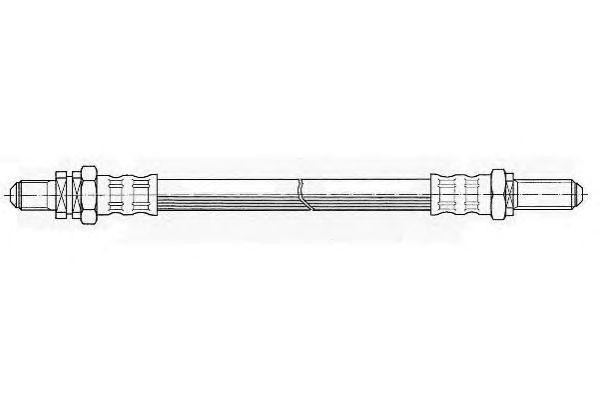 Тормозной шланг FHY2282 FERODO