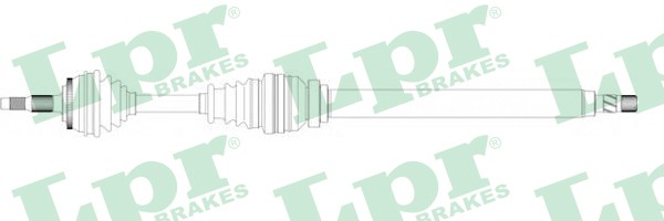Приводной вал DS49016 LPR