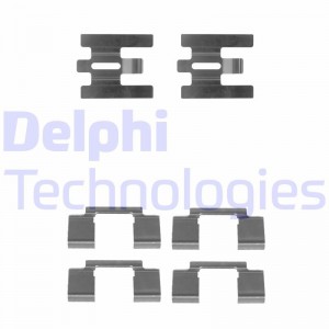 Комплектующие, колодки дискового тормоза LX0224 DELPHI