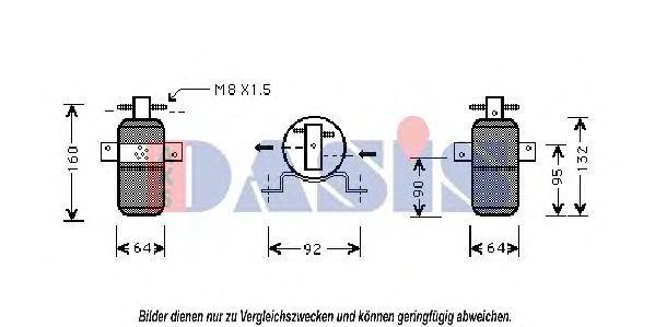 Осушитель, кондиционер 800264N AKS DASIS