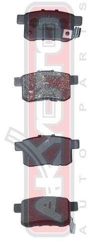 Колодки тормозные дисковые AKD-8161 AKYOTO