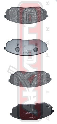 Колодки тормозные дисковые AKD-1300 AKYOTO