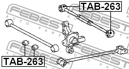 Сайлентблок TAB-263 FEBEST