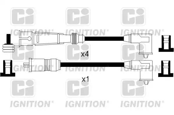 Ккомплект проводов зажигания XC963 QUINTON HAZELL