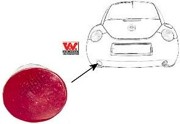 задние противотуманные фонари 5803939 VAN WEZEL