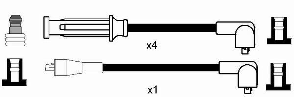 Ккомплект проводов зажигания 8268 NGK NTK