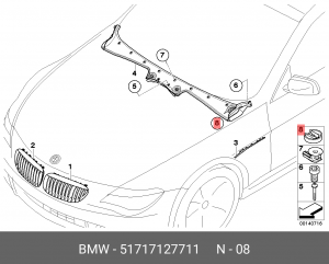 Деталь 51 71 7 127 711 BMW