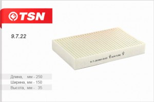 Фильтр салона 9.7.22 TSN