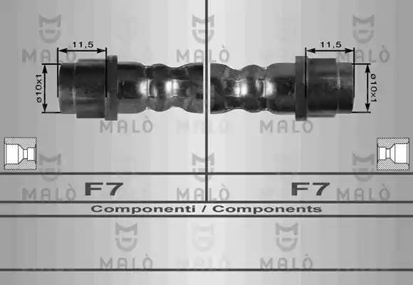 Тормозной шланг 8928 MALO